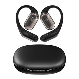 Open-Ear Headphones, Over Ear Earbuds with Ear Hooks, True Wireless Bluetooth Earphones with Microphone, Touch Control, Clear Calls, 60H Playtime, IPX7 Waterproof for Running and Workouts