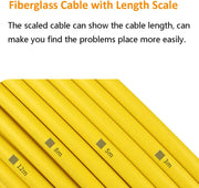 Inscamera WP9608 Sewer Camera for Pipe Snake Cam Chimney Video Inspection, DVR 16GB SD Card LED Lights 1080P HD 9