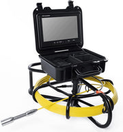 Inscamera WP9600 Sewer Camera, 9-inch HD 1080P Snake Drain Waterproof Pipe Drain Inspection Camera for Home Wall Duct Drain Pipe Plumbing