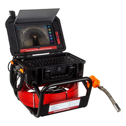 Inscamera WP9607 Video Sewer Camera with Keyboard DVR Recorder Meter Counter, 10.1-inch HD 1080P Touch Screen Monitor