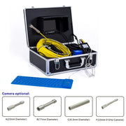 Inscamera WP71 Sewer Camera, 7/9-inch Industrial Drain Pipeline Inspection Camera System With Keyboard