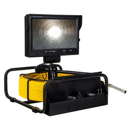 Inscamera WP9603L Sewer Camera, 9-inch Household Pipe Inspection Camera with Leather Sunshade for Cave Exploration